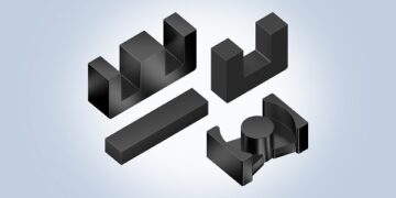 TDK introduces various large-size ferrite cores with different shapes for a wide range of industrial applications