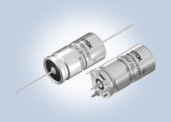 TDK unveils ultra-compact, vibration-resistant axial capacitors for up to +140 °C in automotive applications