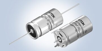TDK unveils ultra-compact, vibration-resistant axial capacitors for up to +140 °C in automotive applications