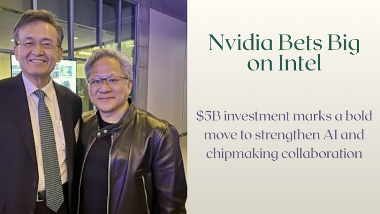 Intel and NVIDIA to Jointly Develop AI Infrastructure and Personal Computing Products