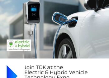 TDK to highlight the future of EV mobility at the Electric & Hybrid Vehicle Technology Expo