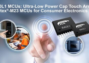 Renesas Adds Capacitive Touch to Ultra-Low-Power RA0 MCUs