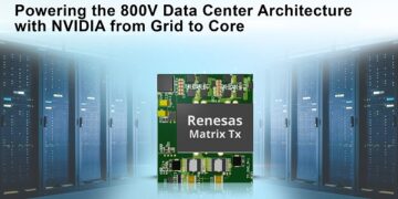 Renesas Fuels 800 Volt Direct Current AI Data Center Architecture with Next-Gen Power ICs