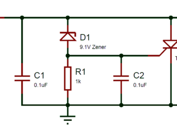 SCR Thyristor Crowbar Circuit: Working and Over Voltage Protection Explained