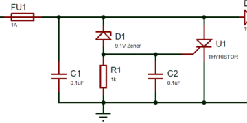SCR Thyristor Crowbar Circuit: Working and Over Voltage Protection Explained