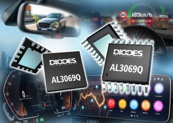 Boost Controller from Diodes Incorporated Featuring Four-Channel Current Sinks and Diagnostic Functions for Backlighting in Automotive Applications