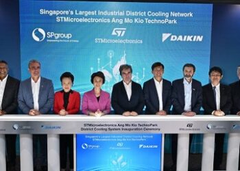 Update: Singapore’s largest industrial district cooling system, Now operational at ST’s AMK TechnoPark