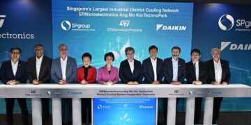 Update: Singapore’s largest industrial district cooling system, Now operational at ST’s AMK TechnoPark