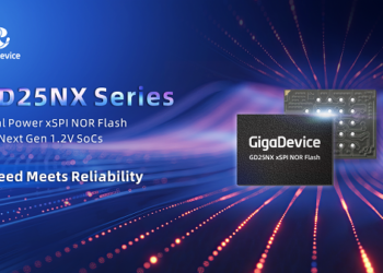 GigaDevice Launches GD25NX Series xSPI NOR Flash with Dual-Voltage Design
