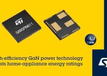 STMicroelectronics’ new GaN ICs platform for motion control boosts appliance energy ratings