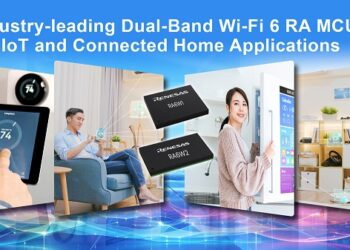 Renesas Launches New Wi-Fi 6 and Wi-Fi/Bluetooth Low Energy MCUs for IoT Devices