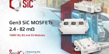 SemiQ Launches Gen3 1200 V S3 Modules with Record Current Density for High-Power Industrial and EV Applications