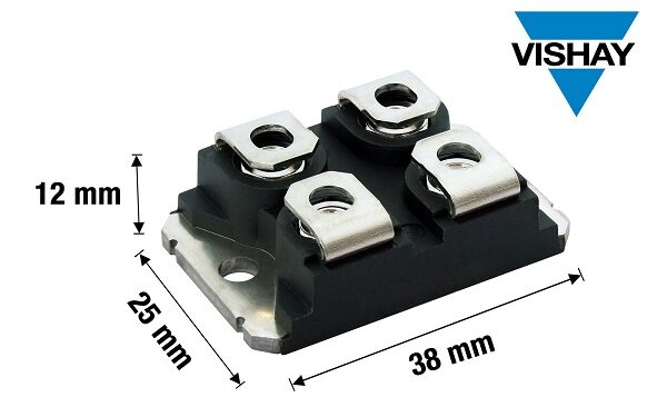 Vishay Intertechnology 100 V Gen 2 TMBS® Rectifier Modules Deliver Forward Voltage Drop Down to 0.83 V in SOT-227 Package