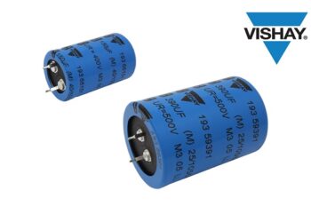 Vishay Intertechnology Extends 193 PUR-SI Series of Snap-in Power Aluminum Capacitors With Voltage Ratings of 550 V and 600 V