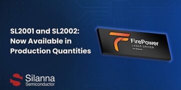 Silanna Brings High-Efficiency Laser Driver ICs to Mass Production