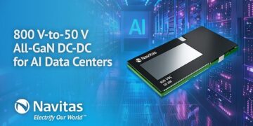 Navitas Unveils Breakthrough 10 kW DC-DC Platform Delivering 98.5% Efficiency for 800 VDC Next-Gen AI Data Centers