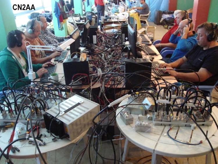 Typical HF Ham Radio Contact or QSO Format