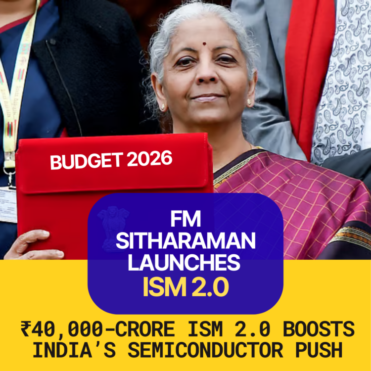 India’s Semiconductor Push Gets a Powerful Reset with ISM 2.0 in Union Budget 2026
