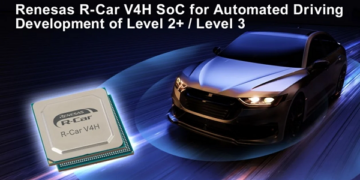 Renesas R-Car V4H ADAS SoC Selected for Toyota RAV4 Model