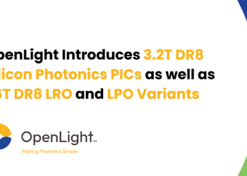 OpenLight Introduces 3.2T DR8 Silicon Photonics PICs as well as 1.6T DR8 LRO and LPO Variants