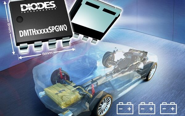 Industry-Leading 100V PowerDI®8080-5 Packaged MOSFET from Diodes Incorporated Provides Low RDS(ON) to Deliver High-Efficiency Designs in 48V Automotive Systems