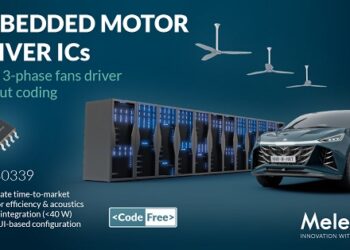 Melexis Enables Fast, Code-Free Three-Phase Fan Design with Intuitive Motor Driver