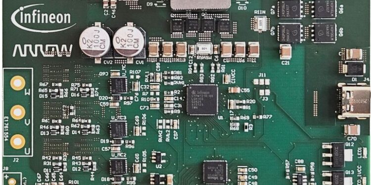 Arrow Electronics and Infineon introduce 240W USB-C PD 3.2 reference design for battery-powered motor control applications