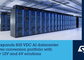 STMicroelectronics expands 800 VDC AI datacenter power conversion portfolio with new 12V and 6V architectures in collaboration with NVIDIA