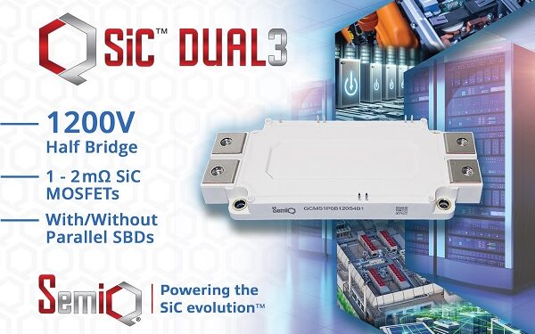 1200 V QSiC™ Dual3 Modules Enable Power Converters with Industry-Leading Conversion Efficiency and Power Density