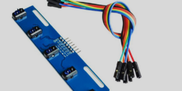 TCRT5000L 5-Channel Tracking Sensor Module – Working, Features, and Applications