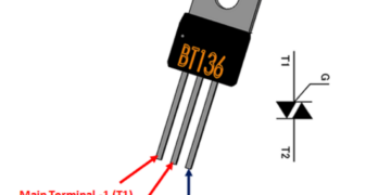 BT136-600E TRIAC: Pin Configuration, Working, Features, and Applications