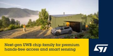 STMicroelectronics propels new era of ultra-wideband technology for automotive and smart device applications