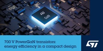 STMicroelectronics’ new GaN semiconductors improve energy efficiency for high-demand applications from AI servers to robotics