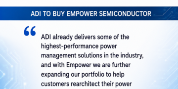 Analog Devices Announces $1.5 Billion Acquisition of Empower Semiconductor