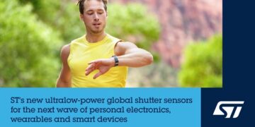STMicroelectronics brings always-on vision to next-generation personal electronics with new ultralow-power image sensors