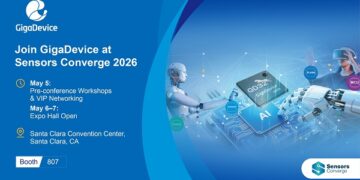 GigaDevice Showcases Advanced GD32 MCU Solution for Smart Consumer Appliances at Sensors Converge 2026