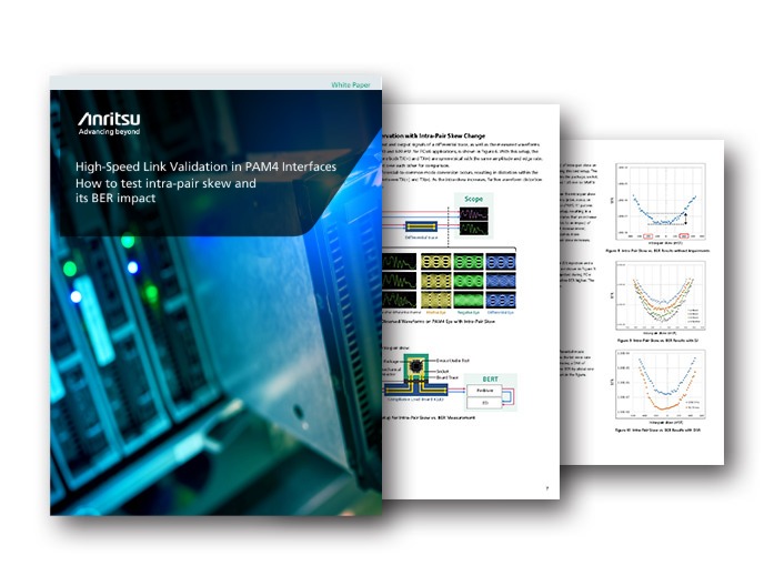 Anritsu White Paper Preview - High-Speed Link Validation in PAM4 Interfaces