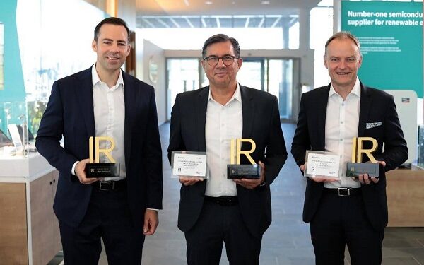 Infineon wins IR Impact Awards for Best Investor Relations and Best Investor Relations Officer in Europe