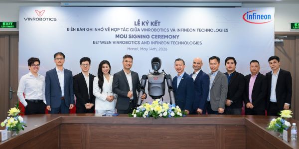 Infineon and Vingroup’s VinRobotics form partnership to shape the future of humanoid robots
