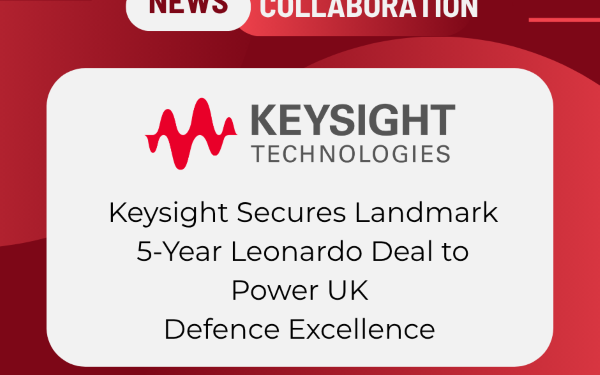 Keysight Wins Five-Year Contract with Leonardo UK Ltd to Strengthen UK Aerospace and Defence Operations