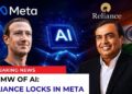 Ambani Bets Big on AI: Reliance to Build Meta’s First Data Center in India