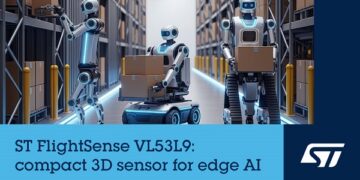 STMicroelectronics unveils new compact direct Time-of-Flight 3D LiDAR module for Edge AI