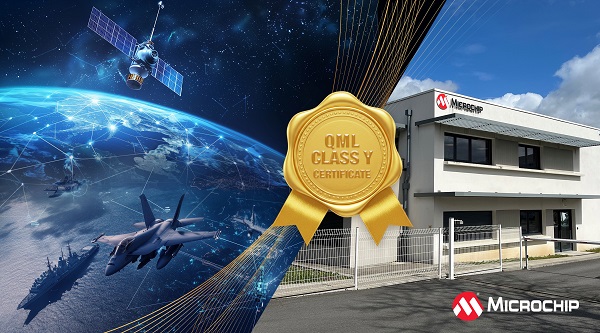 Microchip’s Nantes Facility in France Achieves QML Class Y Certification, Expanding High‑Reliability Capabilities