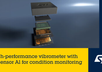STMicroelectronics introduces high-performance vibration sensor with in-sensor AI offers