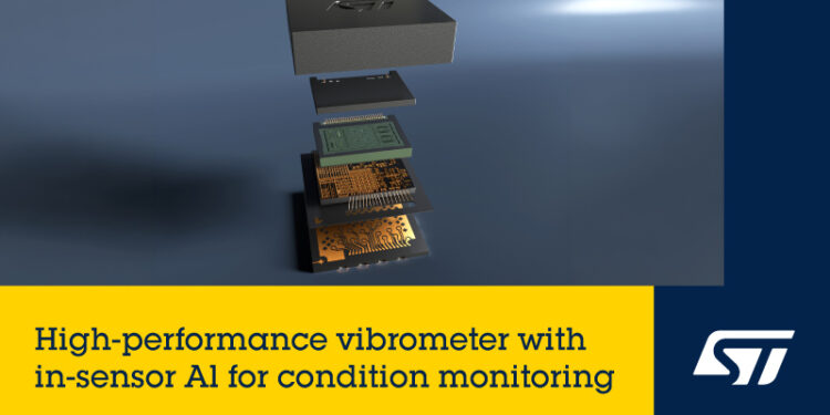 STMicroelectronics introduces high-performance vibration sensor with in-sensor AI offers