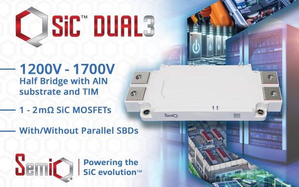 Expanded Range of High-Thermal-Performance QSiC Dual3 Modules for SSTs and AC-DC Converters in AI Data Centre Power Systems