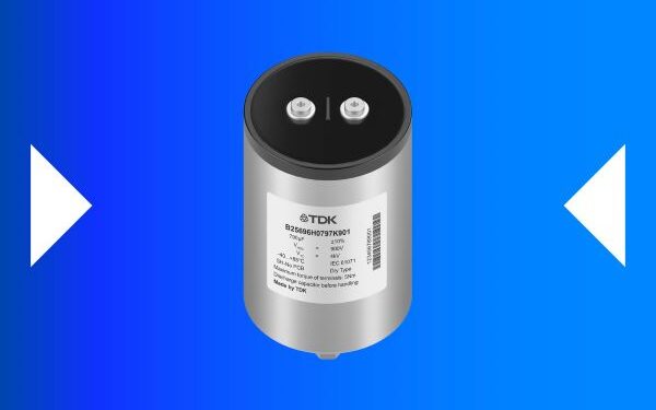 TDK presents DC-link capacitors with ultra-low inductance for SiC-based power electronics