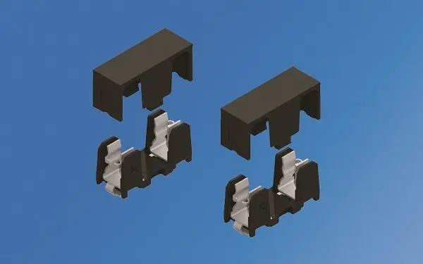 Surface Mountable 5mm Glass Fuse Holders