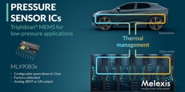Melexis expands groundbreaking Triphibian® technology for low-pressure applications