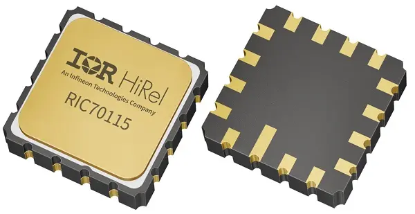 Infineon introduces RIC70115 radiation-hardened GaN HEMT driver for satellite and high-reliability space applications